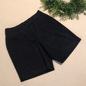 ⬇️ Talbots Navy Tab-Closure Stretch Shorts 4 P
